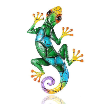 Vibrant Metal Animal Wall Art Decoration