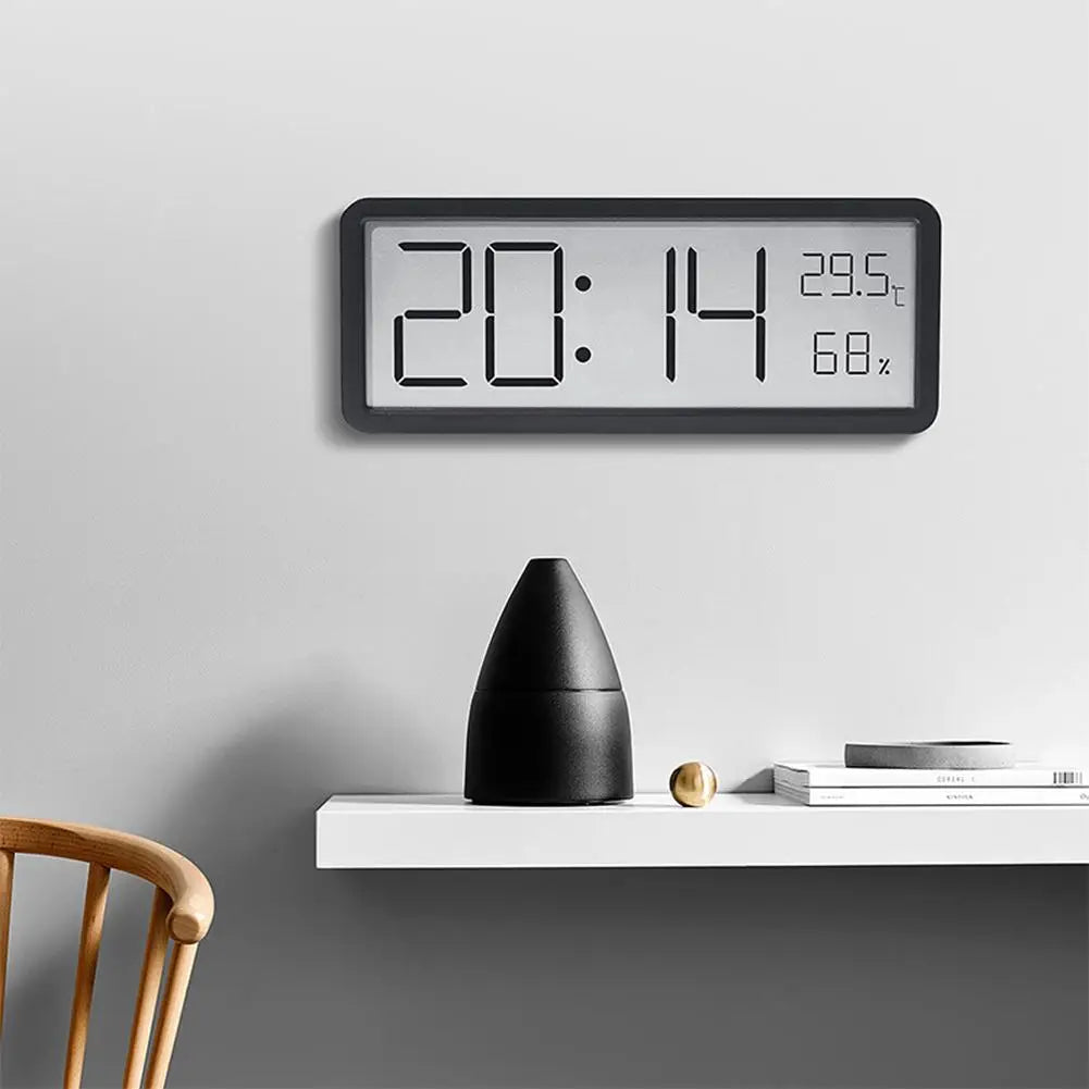 Modern Digital Wall Clock for Home Decor