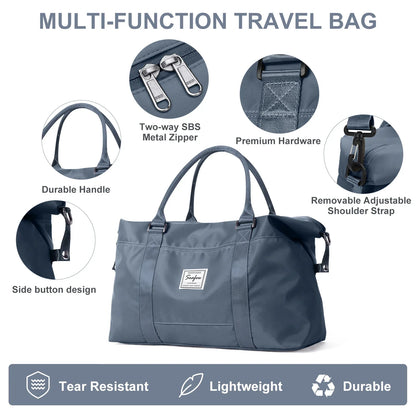Spacious 40L Carry On Luggage Bag for Short Getaways