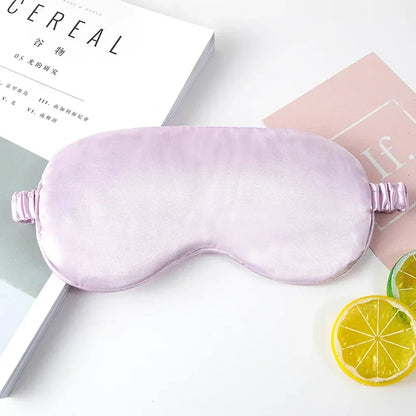 Silky Eye Mask with Ruffles for Sleep