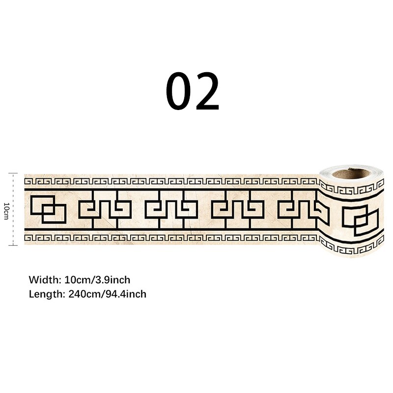 Easy Stick Waterproof Wall Border Tape