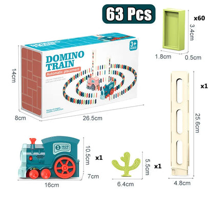 Interactive Kids Domino Train Set