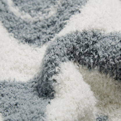 Colorful Plaid Throw Blanket