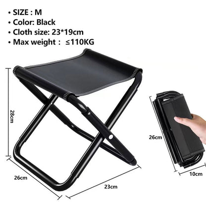 Portable Compact Camping Folding Stool - Befez