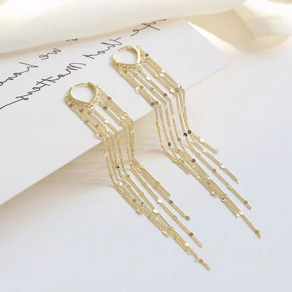 Chic Drop Long Dangle Earrings