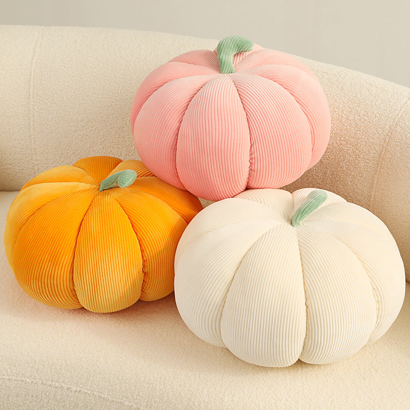 Soft Orange Fall Pillow