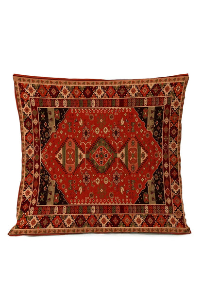 Colorful Global Print Pillow Cover