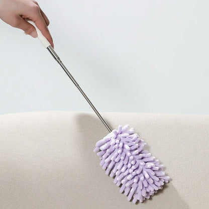 Long Reach Dusting Tool with Extendable Rod