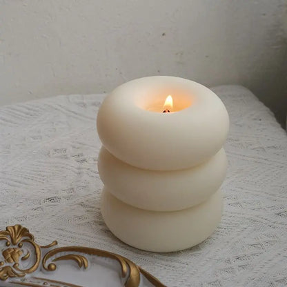Relaxing Donut Scented Soy Wax Candle