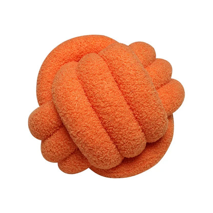 Textured Rope Knot Decor Pillow