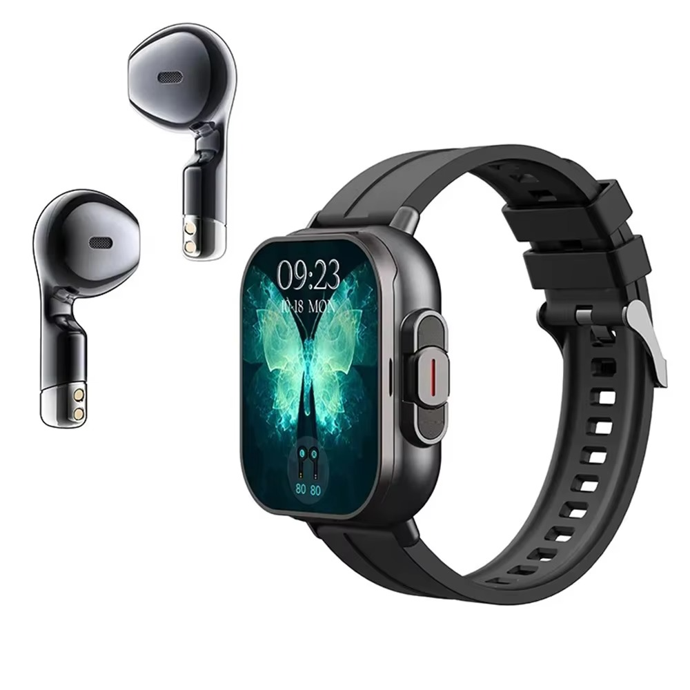 Slim Smartwatch with Bluetooth and Fitness Tracking