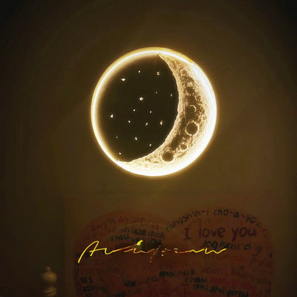 Glowing Moon Table Night Light