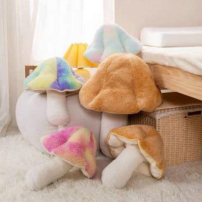 Soft Faux Fur Mushroom Pillow - Befez