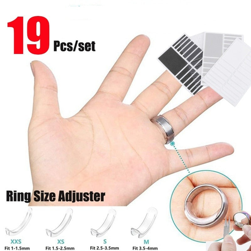 Clear Ring Sizer Adjuster Pad