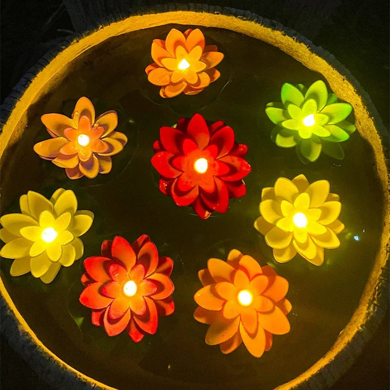 Colorful Pond Floating LED Light Lamp