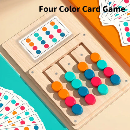 Colorful Learning Board Game for Kids