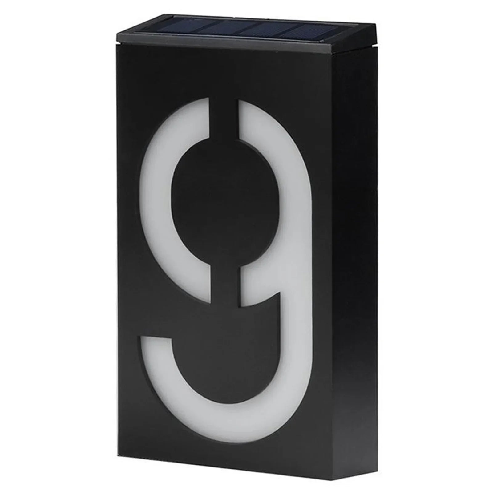 Outdoor Solar Powered House Number Lamp - Befez
