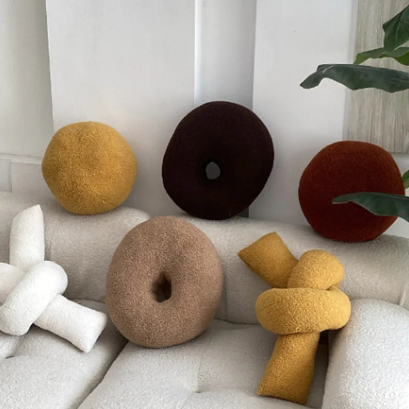 Soft Abstract Throw Pillow - Befez