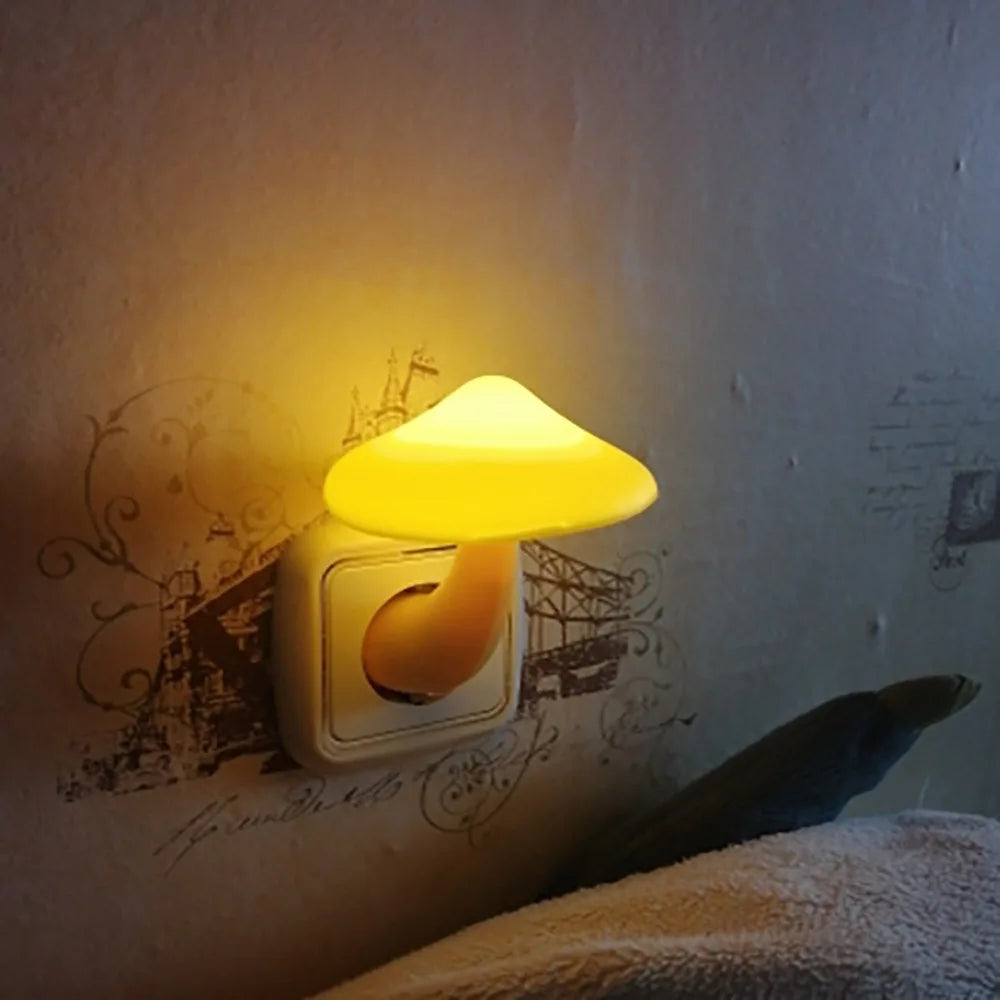 Soft LED Nightlight with Auto Sensor and Warm Glow