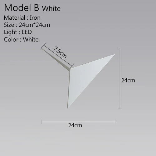 Bright LED Wall Light 3W Energy Saving Lamp