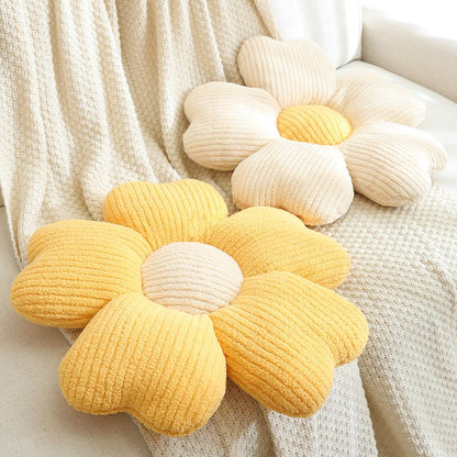 Soft Floral Pattern Pillow