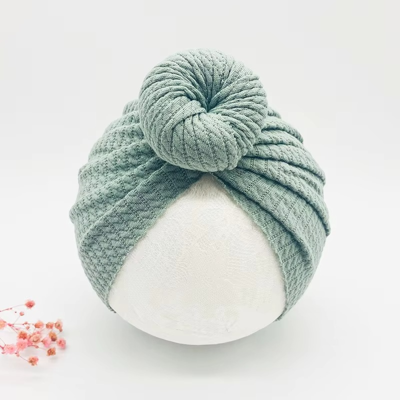 Soft Baby Beanie with Cute Bow Headband