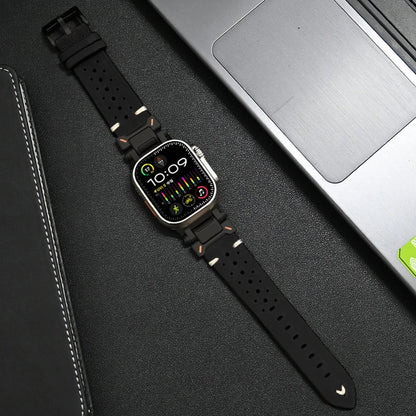 Premium Leather Apple Watch Strap - Strong and Classic Band