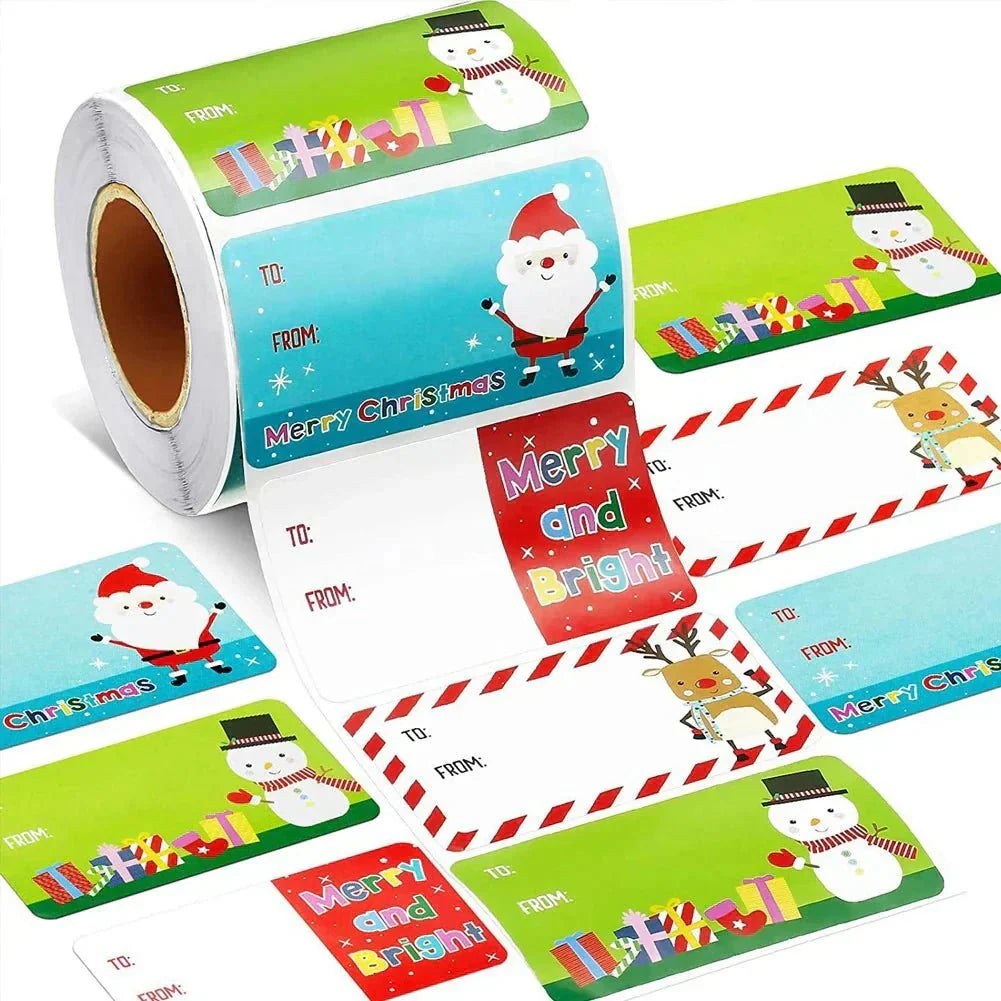 Fun Holiday Gift Tags - Befez