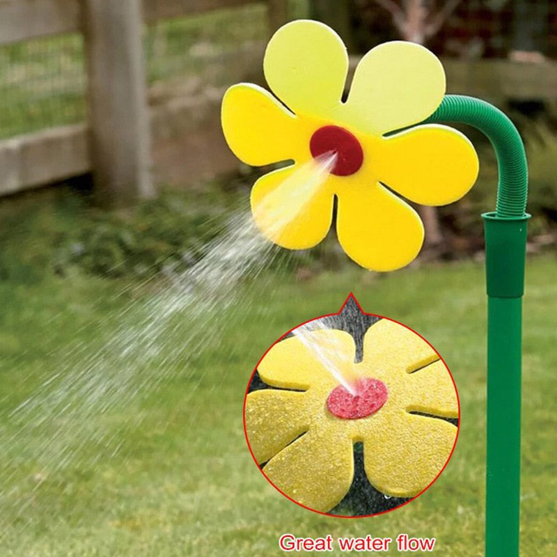 Colorful Spin Sprinkler for Garden Lawn