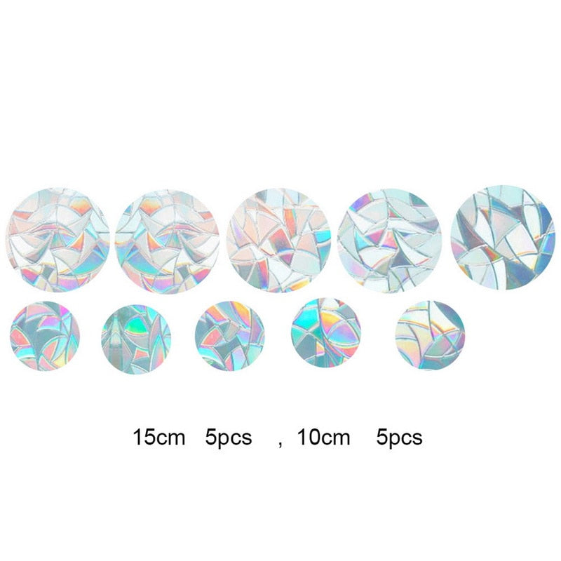 Colorful Glass Window Decor