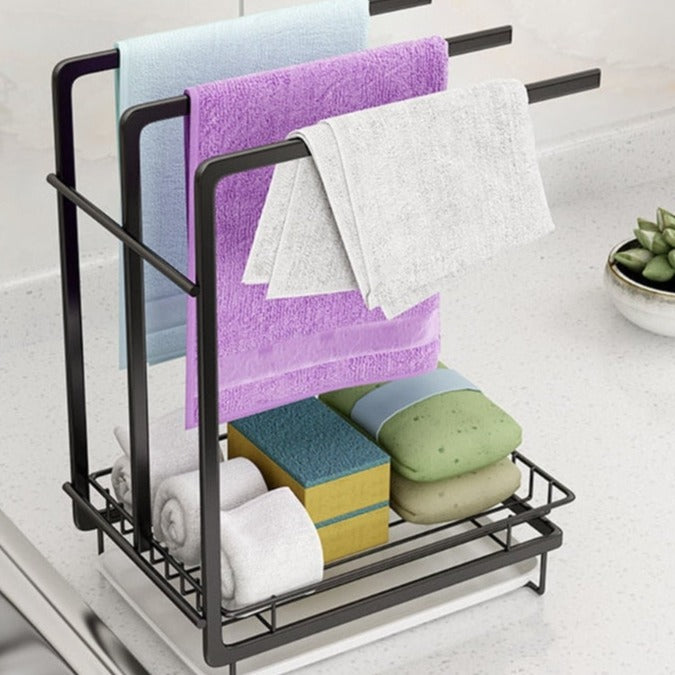 Space Saving Sink Storage Rack Organizer