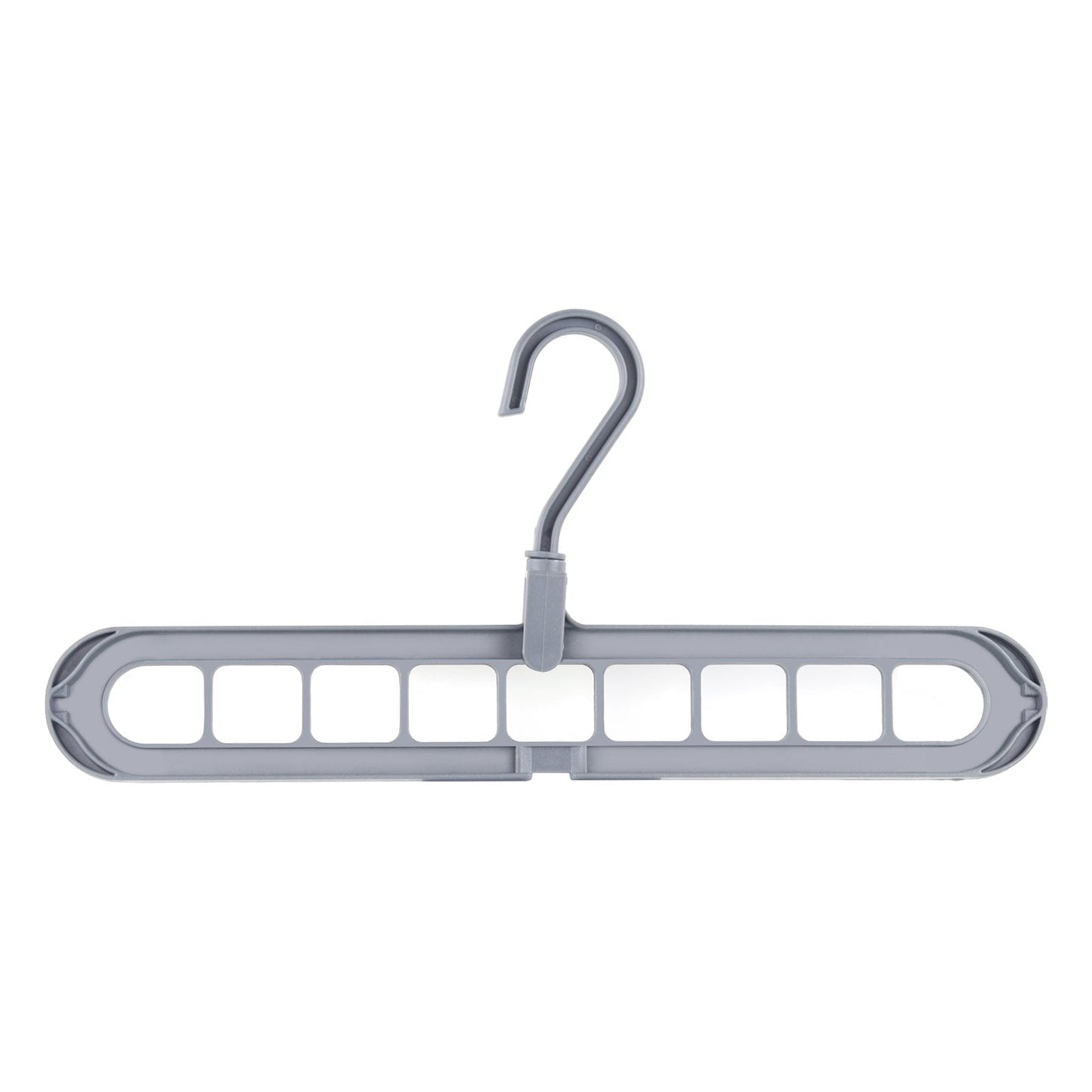 Space Saving Folding Multi Hook Hanger Rack
