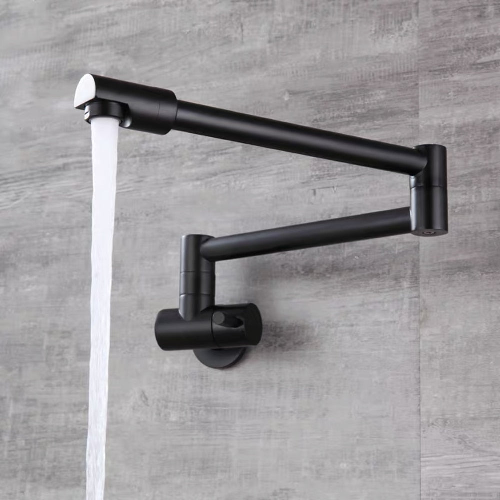 Space-Saving Foldable Kitchen Faucet