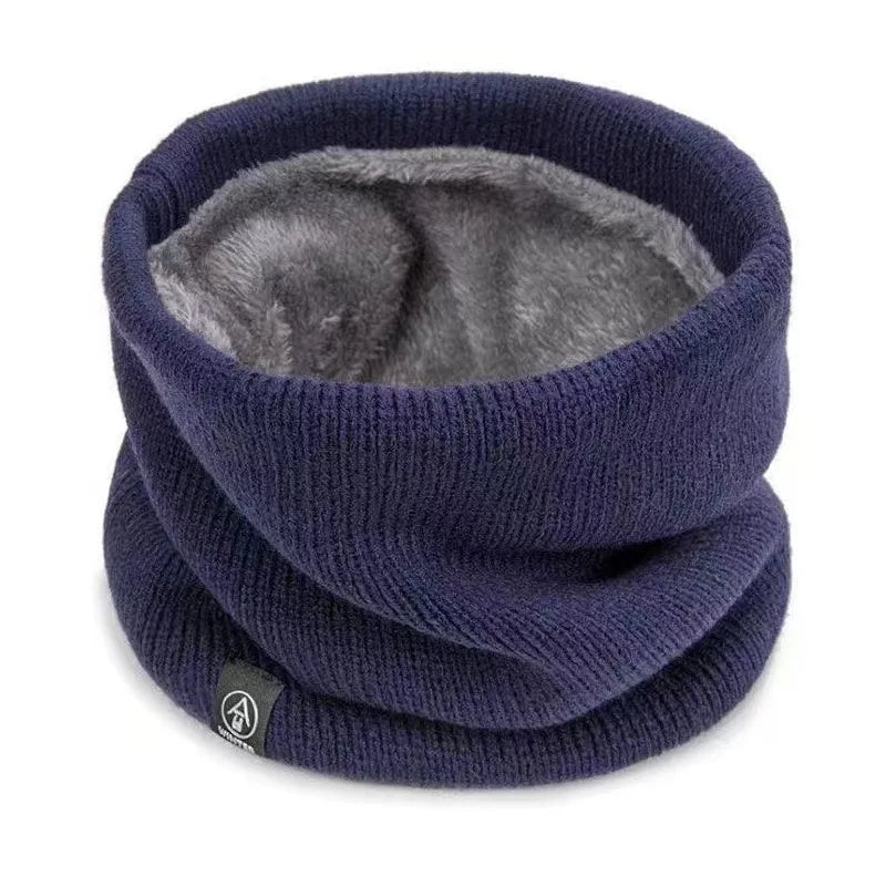Cozy Fleece Lined Winter Scarf for Men and Women