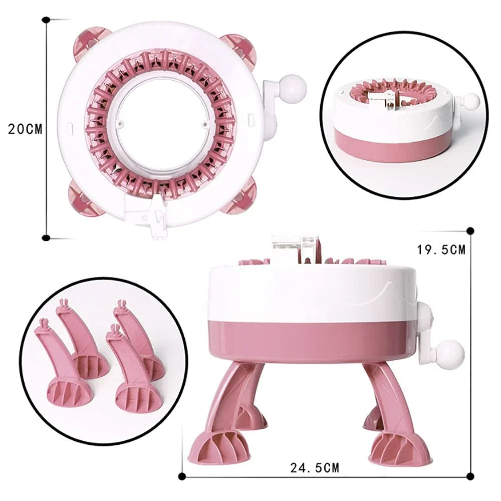 Easy Knitting Machine 22 Needles Starter Kit