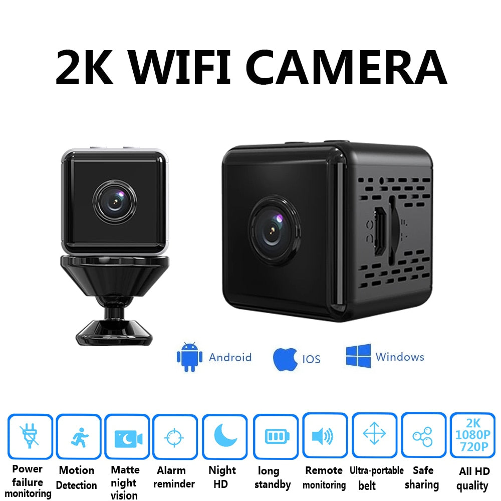 Compact Wireless Home Security Camera