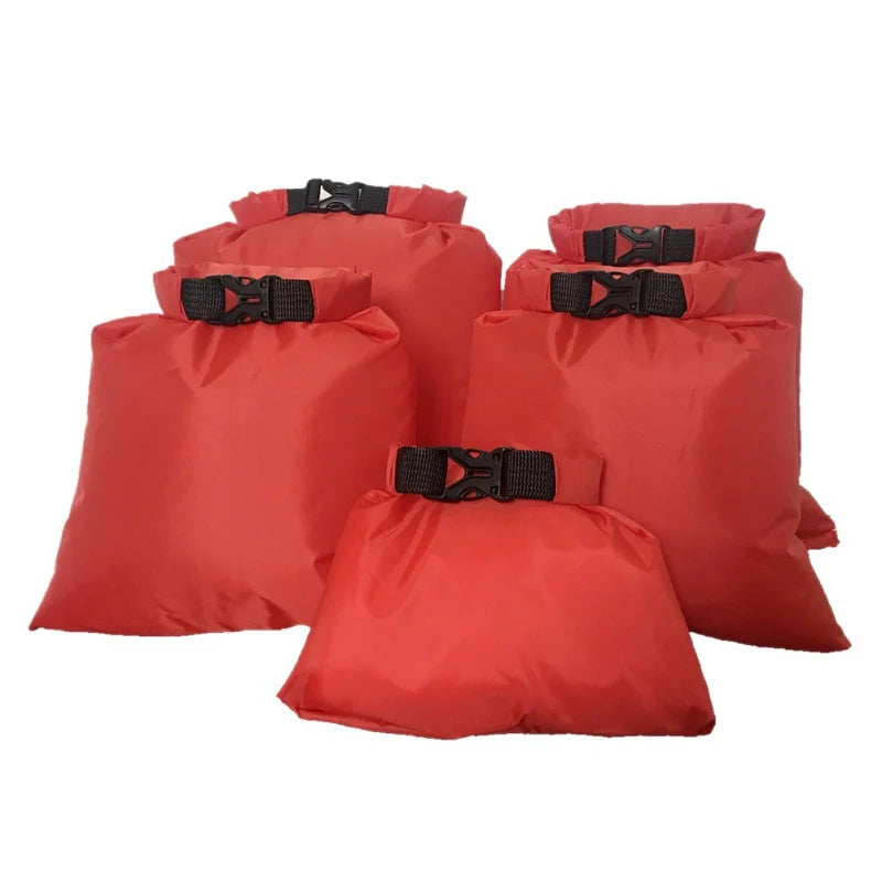 Waterproof Dry Bag Set, 5 Piece, Beach and Outdoor Storage