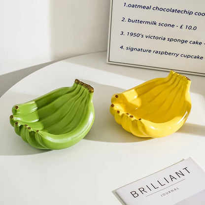 Yellow Fruit Kitchen Storage Dish
