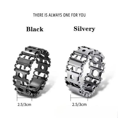 Tactical Steel Survival Wristband
