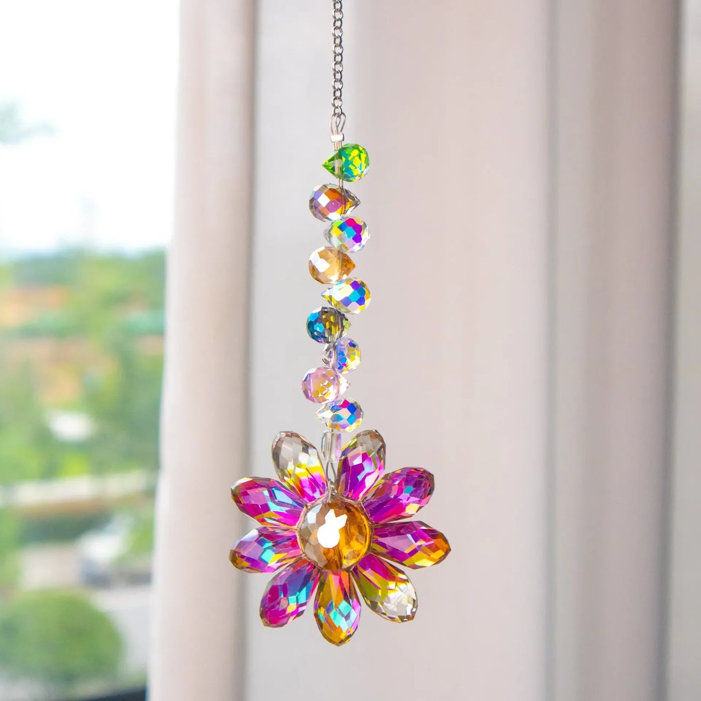 Colorful Crystal Window Hanging Decoration