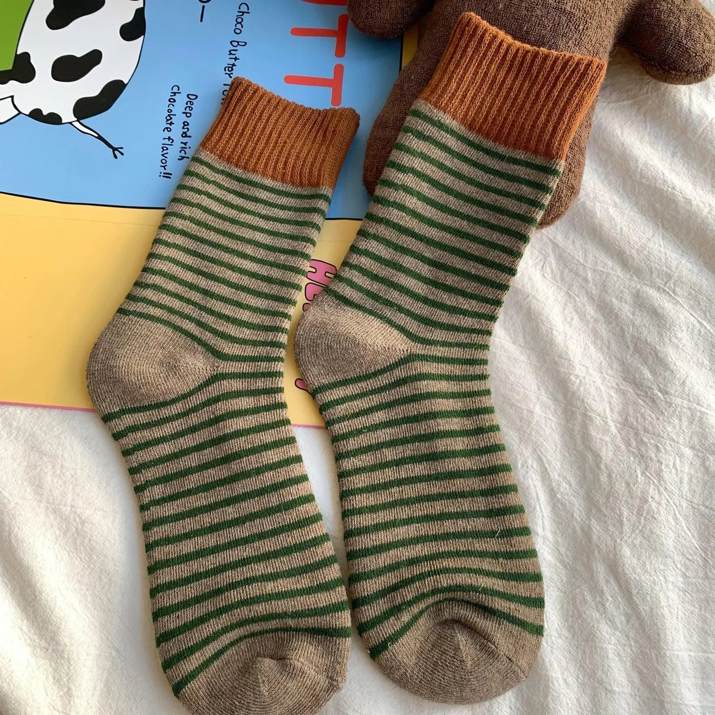 Cozy Women's Wool Socks for Winter