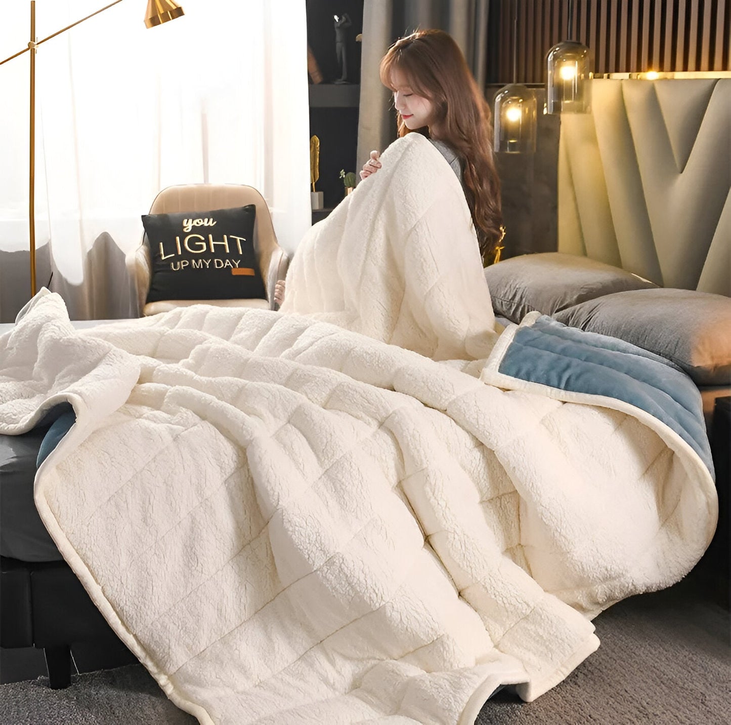 Plush Fleece Blanket Ultra Soft and Warm Premium Quality - Befez
