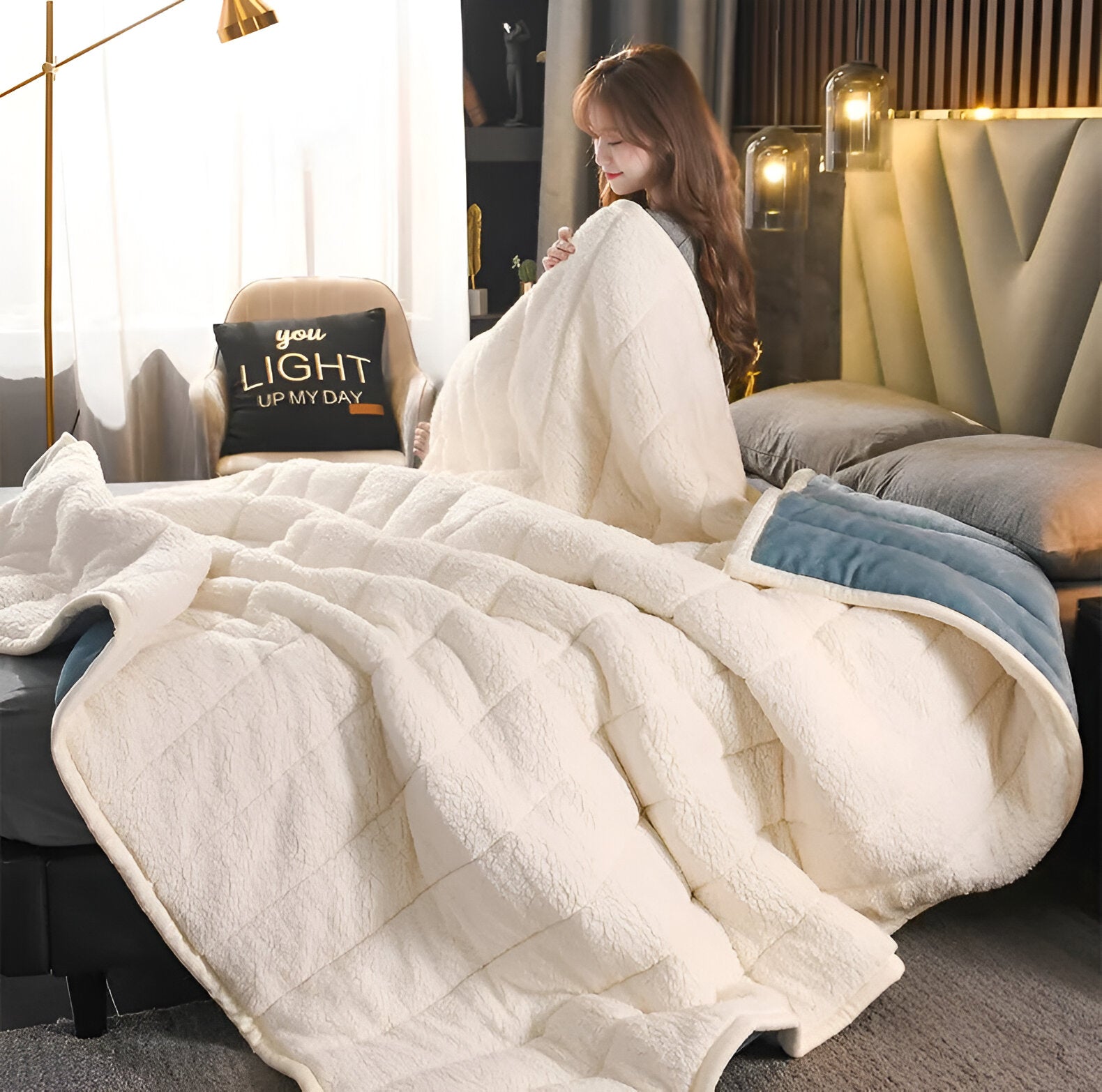 Plush Fleece Blanket Ultra Soft and Warm Premium Quality - Befez
