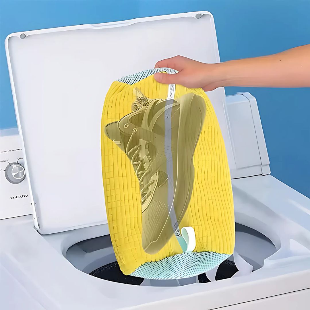 Deluxe Shoe Wash Bag - Gentle Mesh Laundry Protector