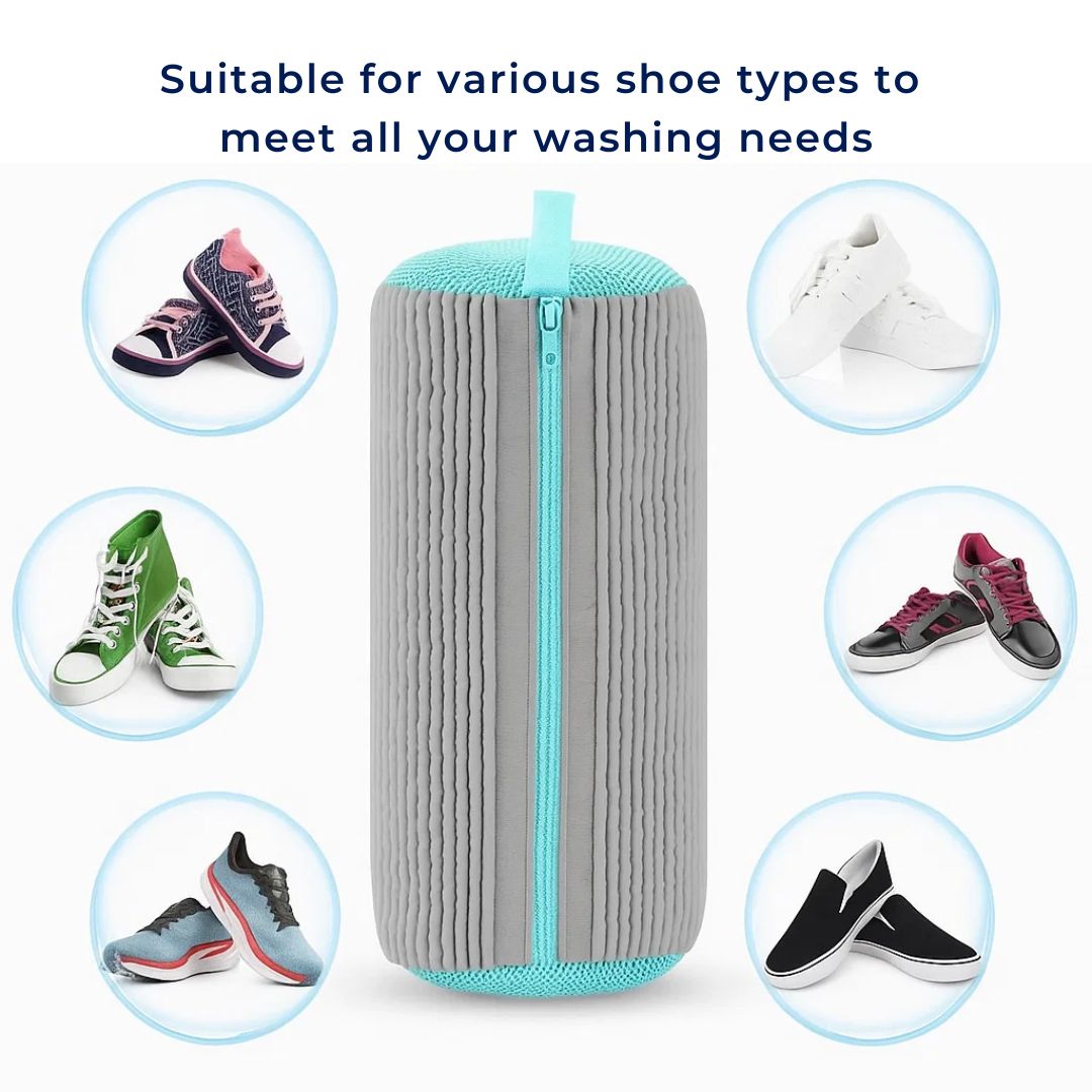 Deluxe Shoe Wash Bag - Gentle Mesh Laundry Protector