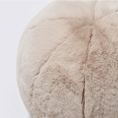 Plush Fuzzy Ball Cushion