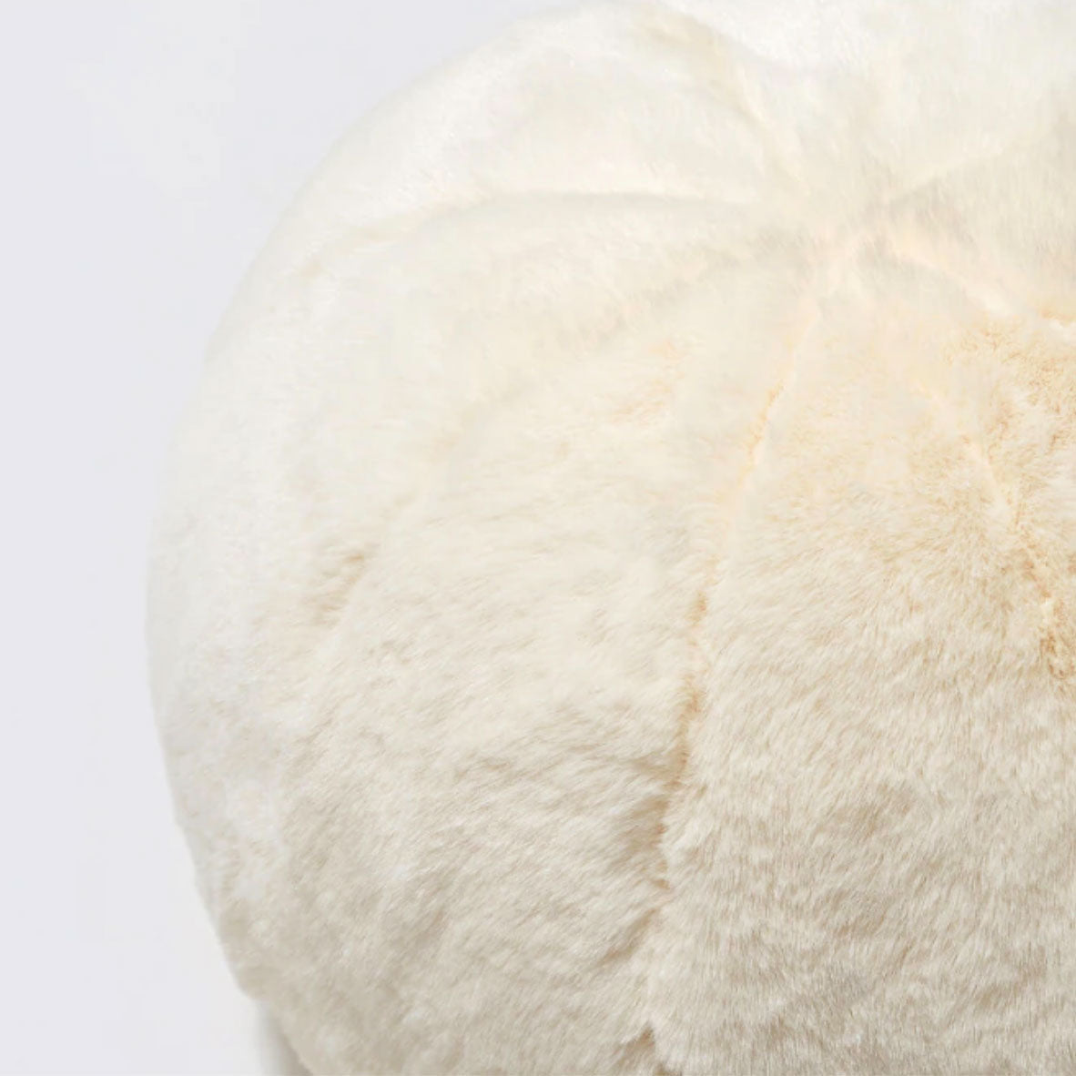Plush Fuzzy Ball Cushion