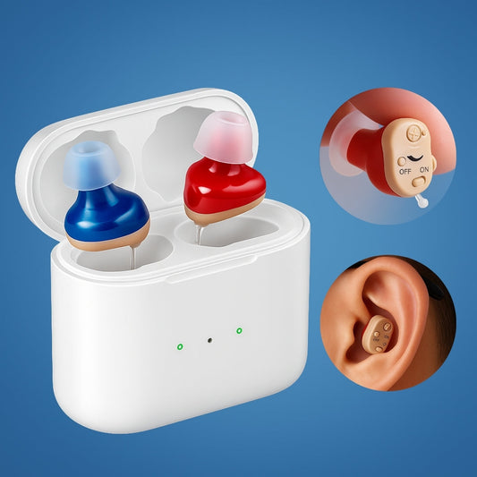Compact Rechargeable Hearing Aids Pair - Befez