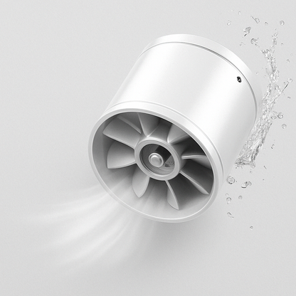 Quiet High-Speed Exhaust Fan for Kitchen and Bathroom