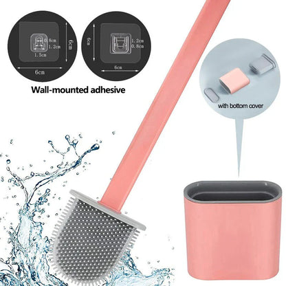 Soft Bristle Toilet Brush for Easy Cleaning